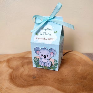 Boite dragées koala