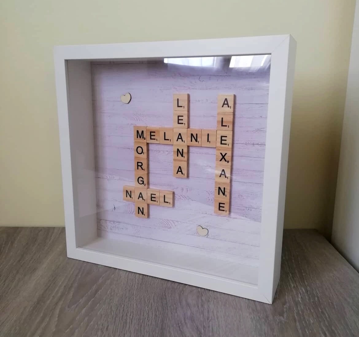 Cadre Prénoms Scrabble