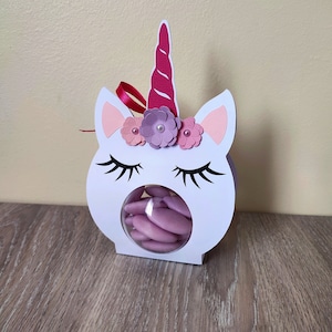 unicorn candy containers/boxes