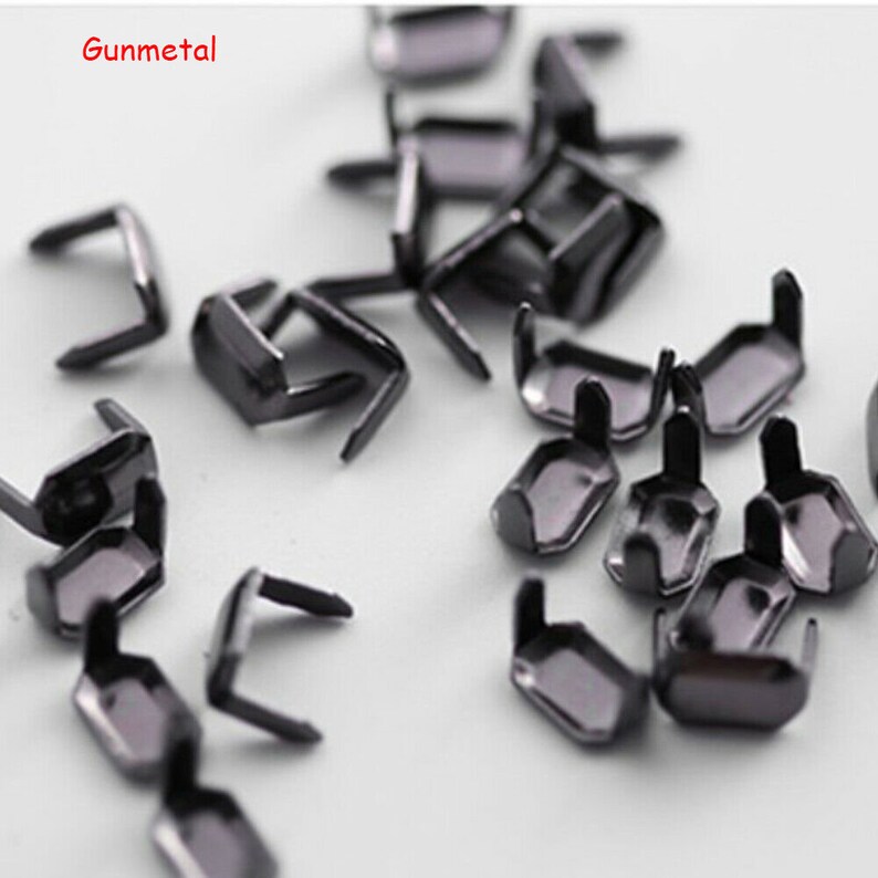 Solid Brass Leather Staples For Belt Loops Fastener Holder Etsy