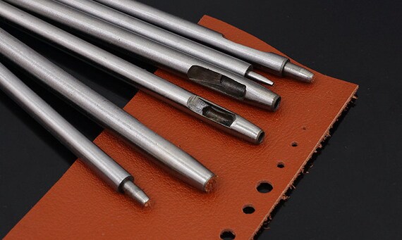 Holle Perforatorset, Praktische 0,5-5 Mm Lederen Perforator voor Horlogebandjes van Schoenen