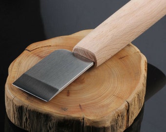 Leather Cutter Edge Cutting Knife Craft Sharping Skiving Tool Steel Blade DIY