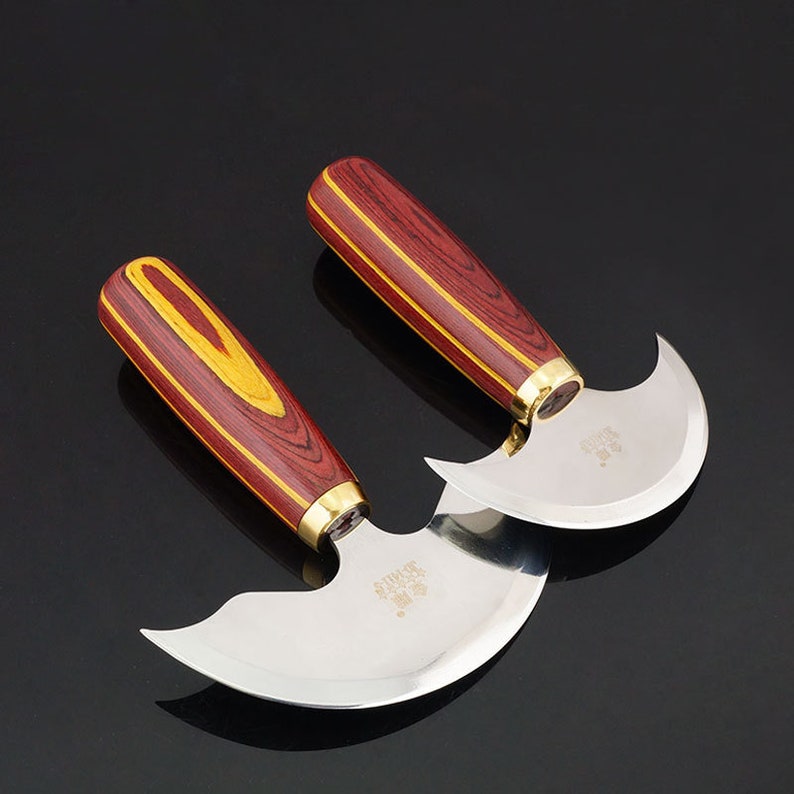 2 Sizes Round Knife Head Knife Blade Handle Round Head Cutting Etsy