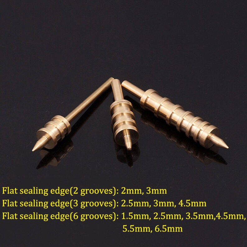 Solid Brass Solder Iron Tip Burn Edge Decorate Leather Slicker Etsy