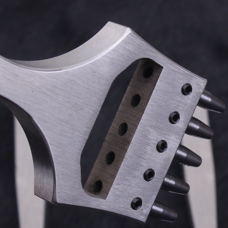 Watch Strap Punch 5 Holes Hollow Leathercraft Leatherwork Etsy