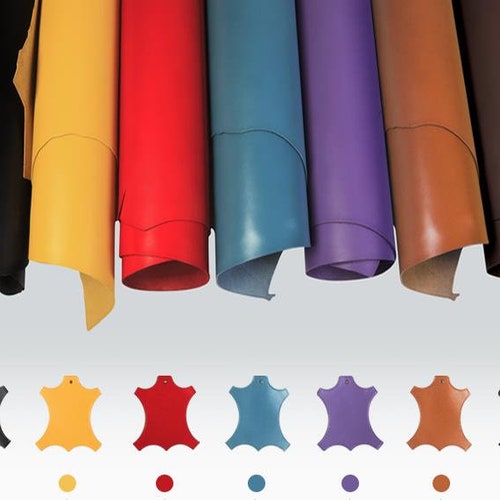 Vegtanned Cowhide Leather Piece DIY Genuine Leather Full Etsy