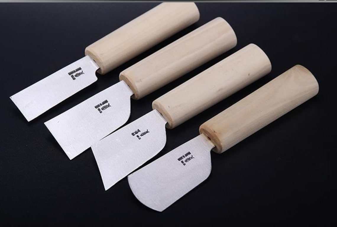 Japanese Style Leathercraft Knife Skiving Cutting Beveller Etsy