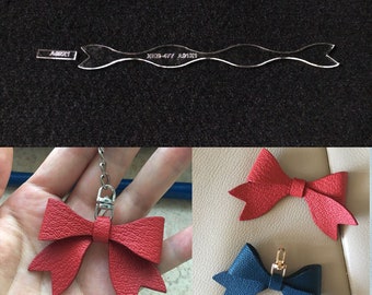 Leathercraft Cute Mini Butterfly Keychain handbag decoration Acrylic Template Pattern stencil