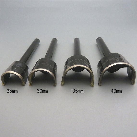 Leathercraft Japan Kyoshin Elle U shape Belt Strap Punch Cut Edge