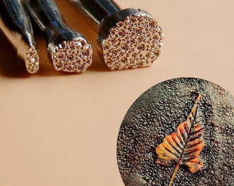 Pebble Background Stamp Set Stamps Leather Stamping Tools