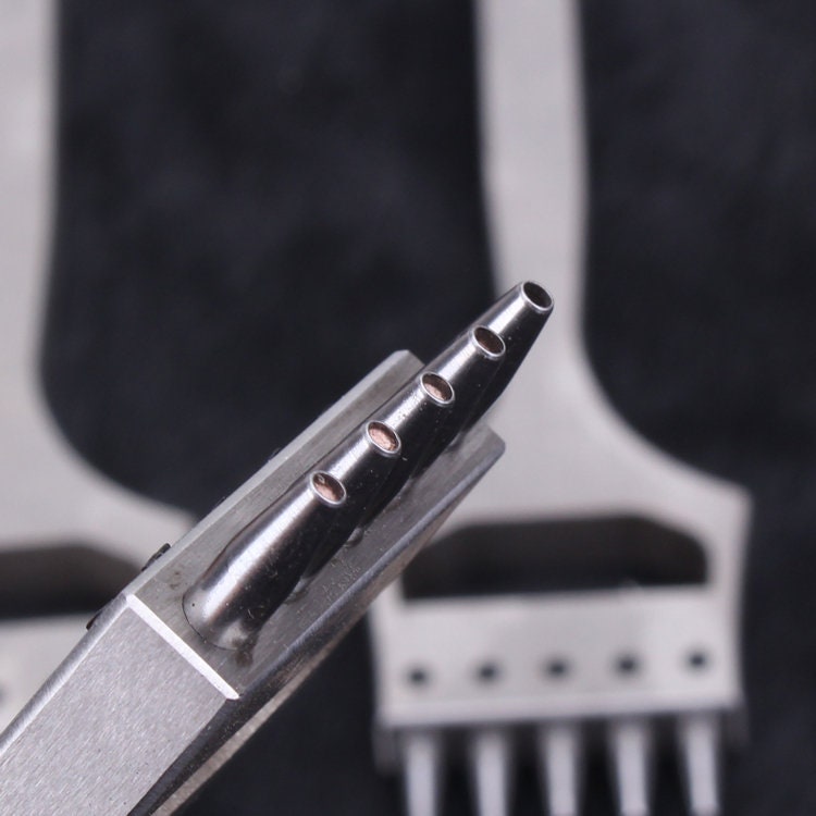 Watch Strap Punch 5 Holes Hollow Leathercraft Leatherwork Etsy