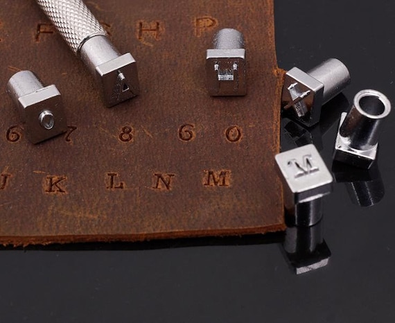 3mm Numéro Lettre Métal Punch Set Alphabet Marquage Acier Tampon Outils  Artisanaux Nom du logo DIY Timbres en métal Tampon Tampon Artisanat Outil  d'artisanat