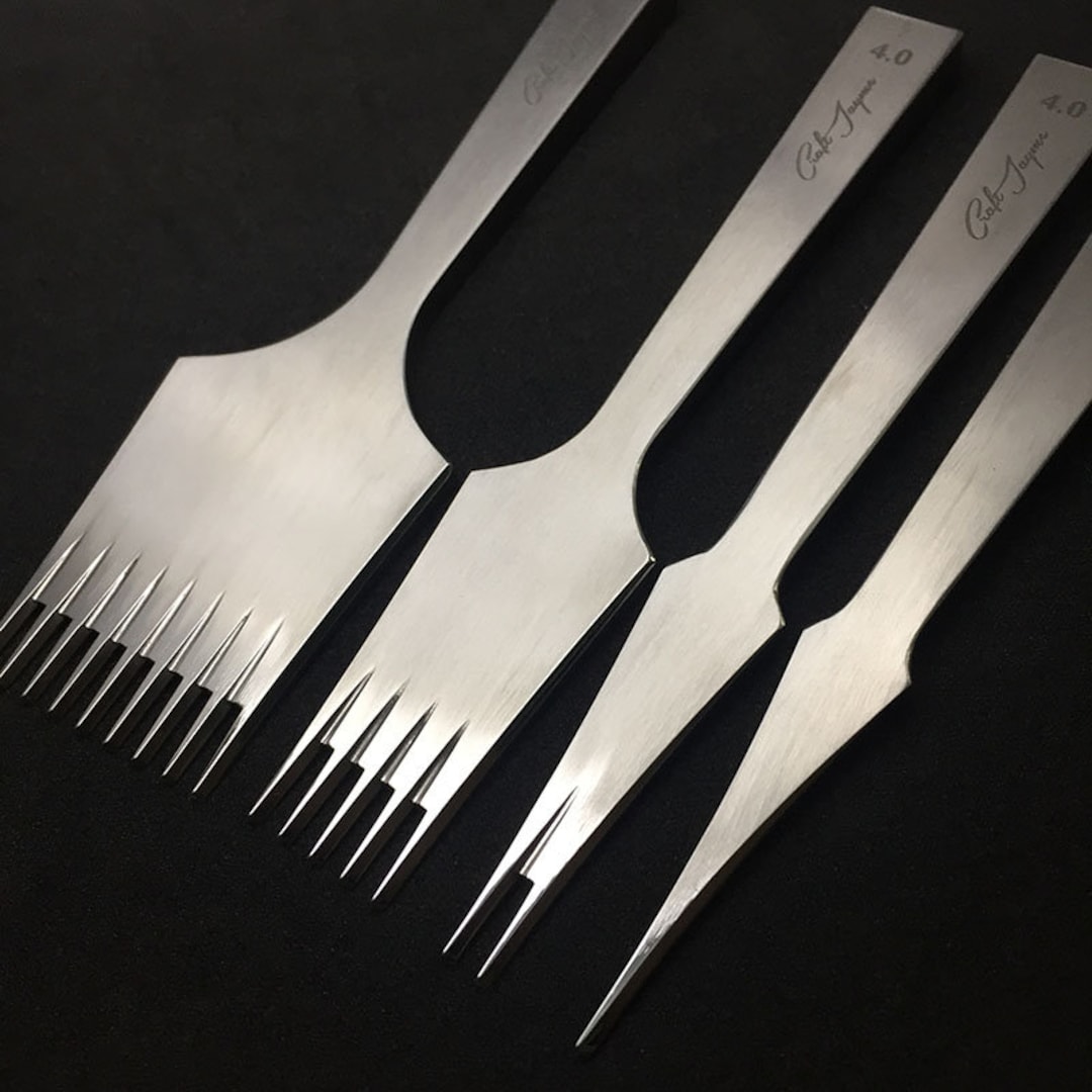 High Quality 2.45mm-4.0mm French Style Leather Craft Pricking