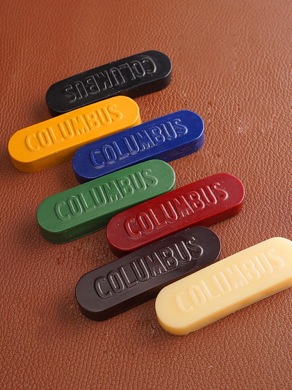 Columbus Edge Wax Polishing Grinding Sealing Handmade Leather Tool Leathercraft Craft DIY