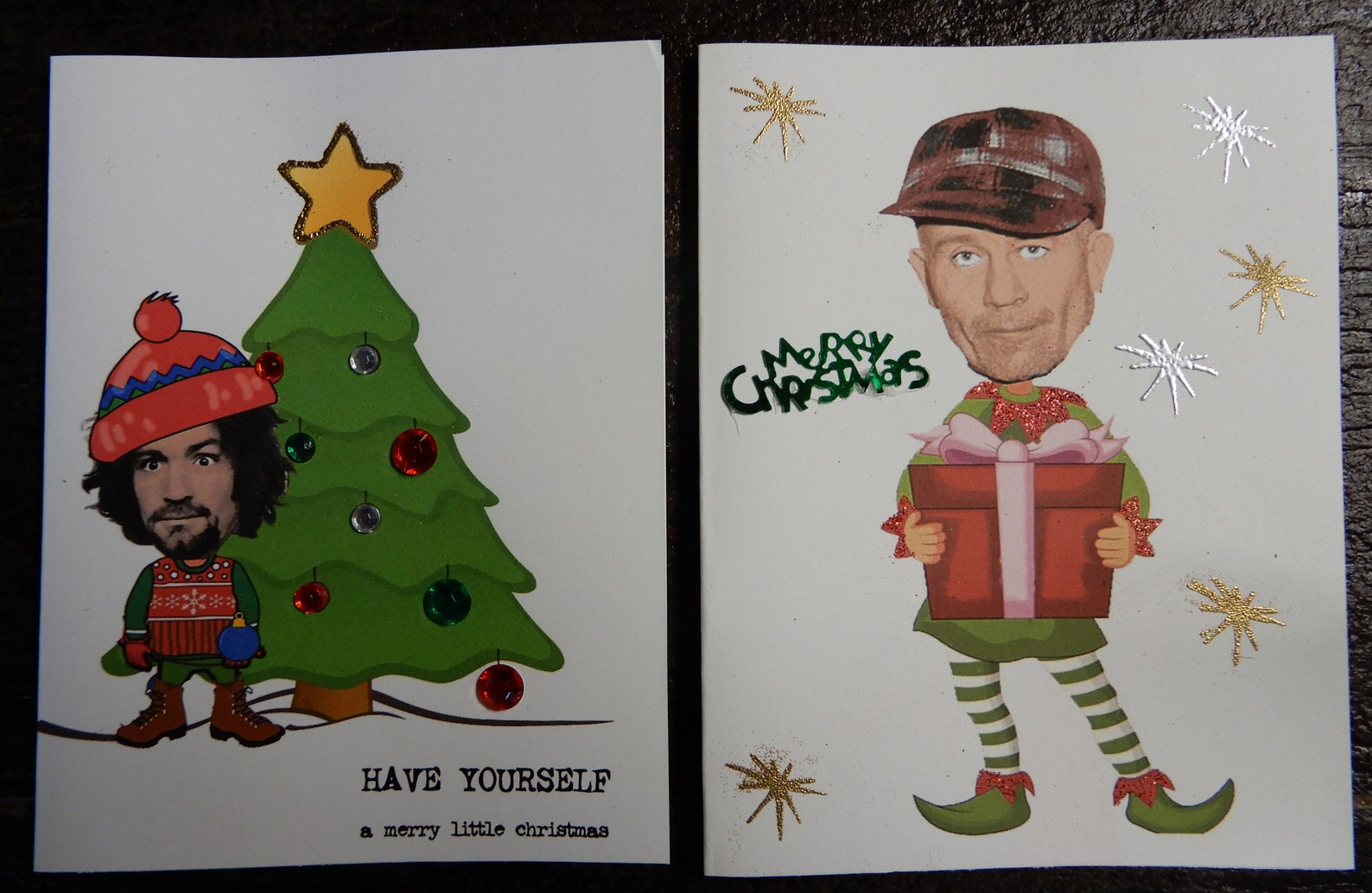 True Crime Serial Killer Christmas Cards. Set of 8 With Etsy