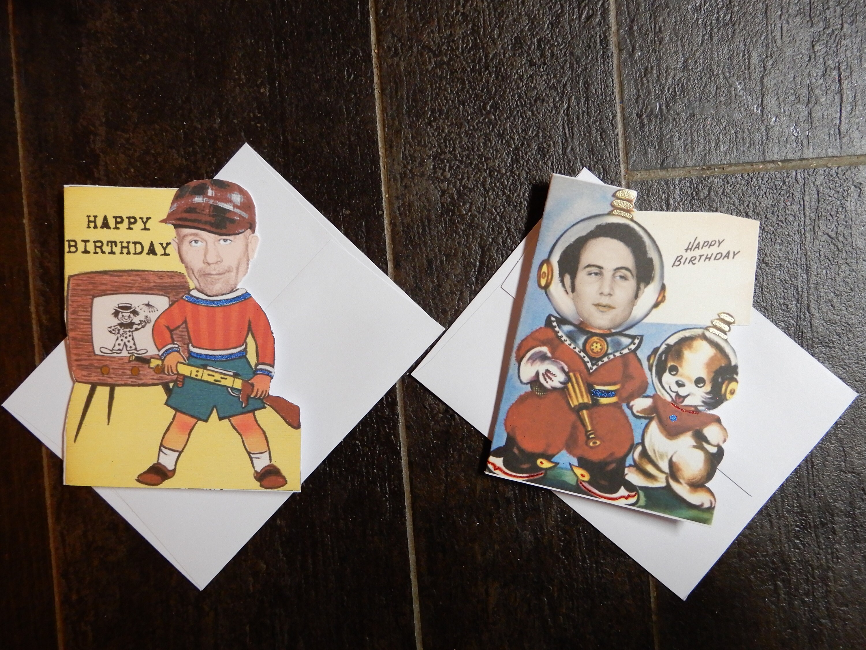 Vintage True Crime Serial Killer Birthday Cards. Set of 8 with Etsy