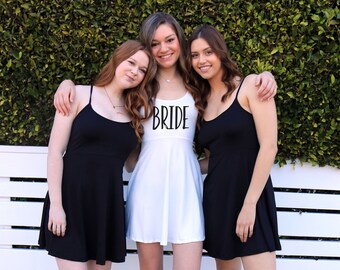 bride tribe outfits