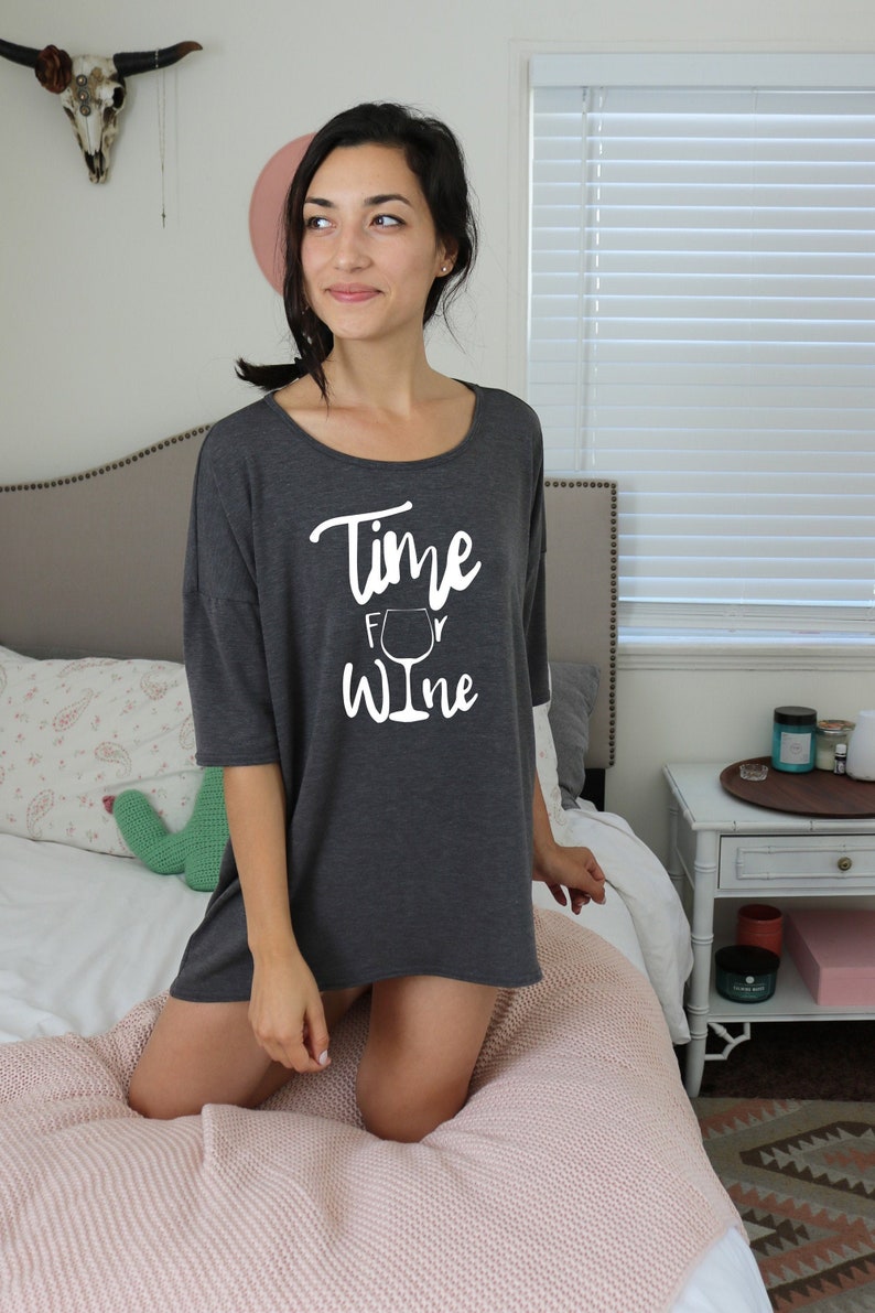 bridesmaid oversized nightshirt