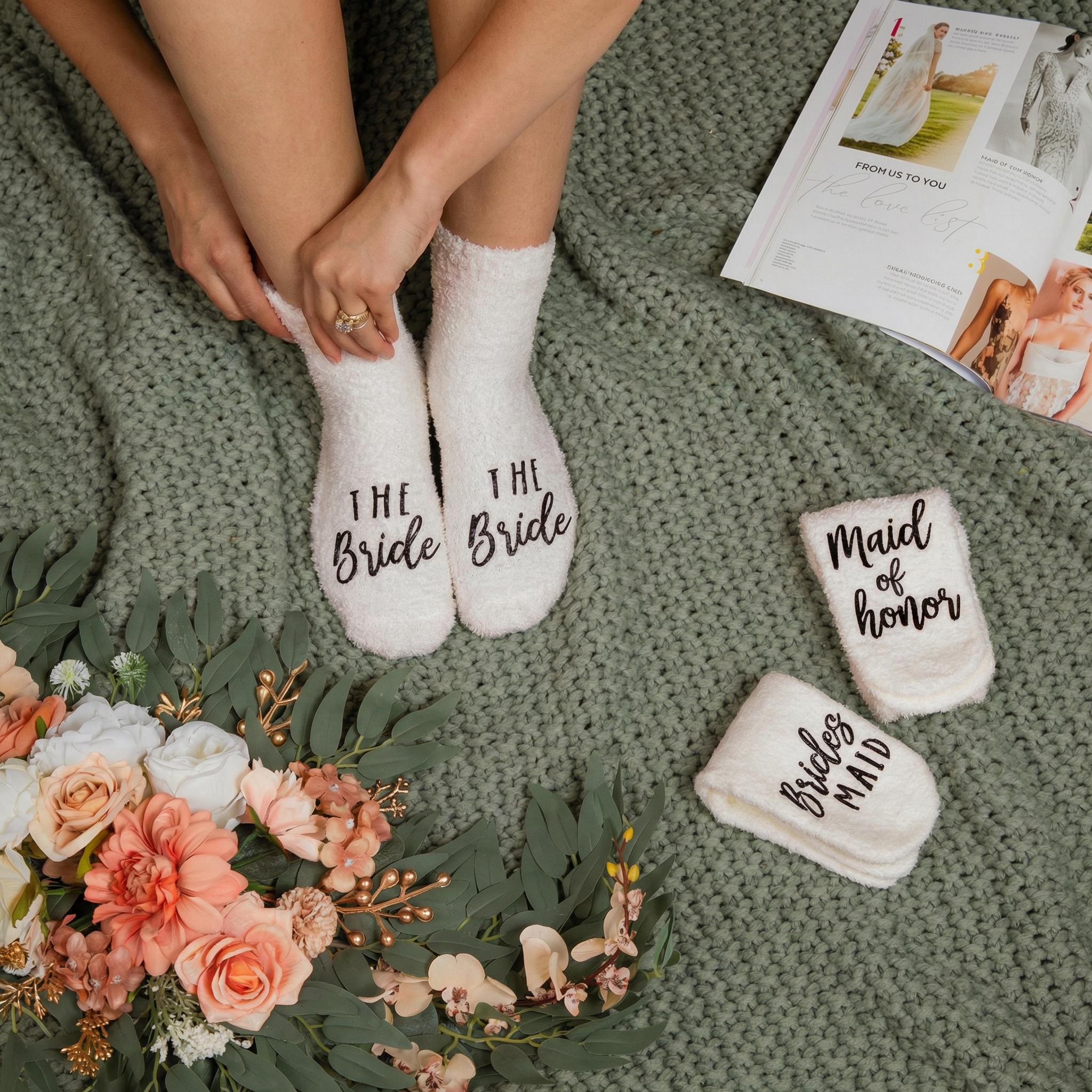 Custom Bridesmaid Proposal Socks Custom Bridesmaid Proposal Socks