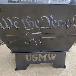 Large Multi Design Collapsible Fire Pit