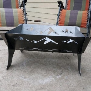 Medium Open Collapsible Fire Pit (24&quot;)