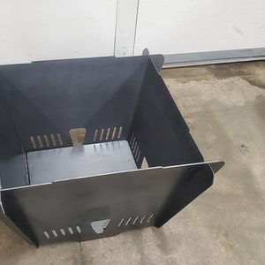 Square Collapsible Fire Pit