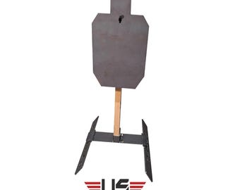 Soporte plegable de acero para dianas de gong con dianas
