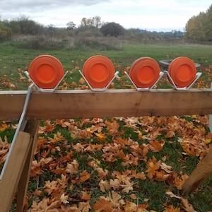 2X4 Clay Pigeon Target Holders W/End Brackets