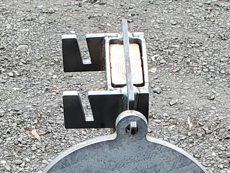 AR500 Angled Target Hanger Hook for 2x4 Topper Etsy