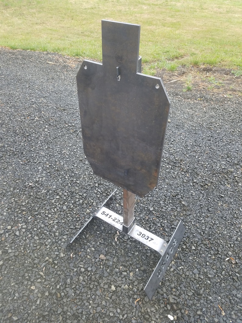 Collapsible Steel Gong Target Stand and hanger for 2X4 Etsy