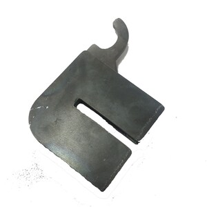 T post steel target hanger W/ 8 Inch 3/8 AR500 Gong image 6