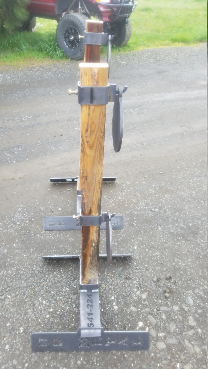 Diy Gong Target Stand : Collapsible (NEW) Steel Gong Target Stand W