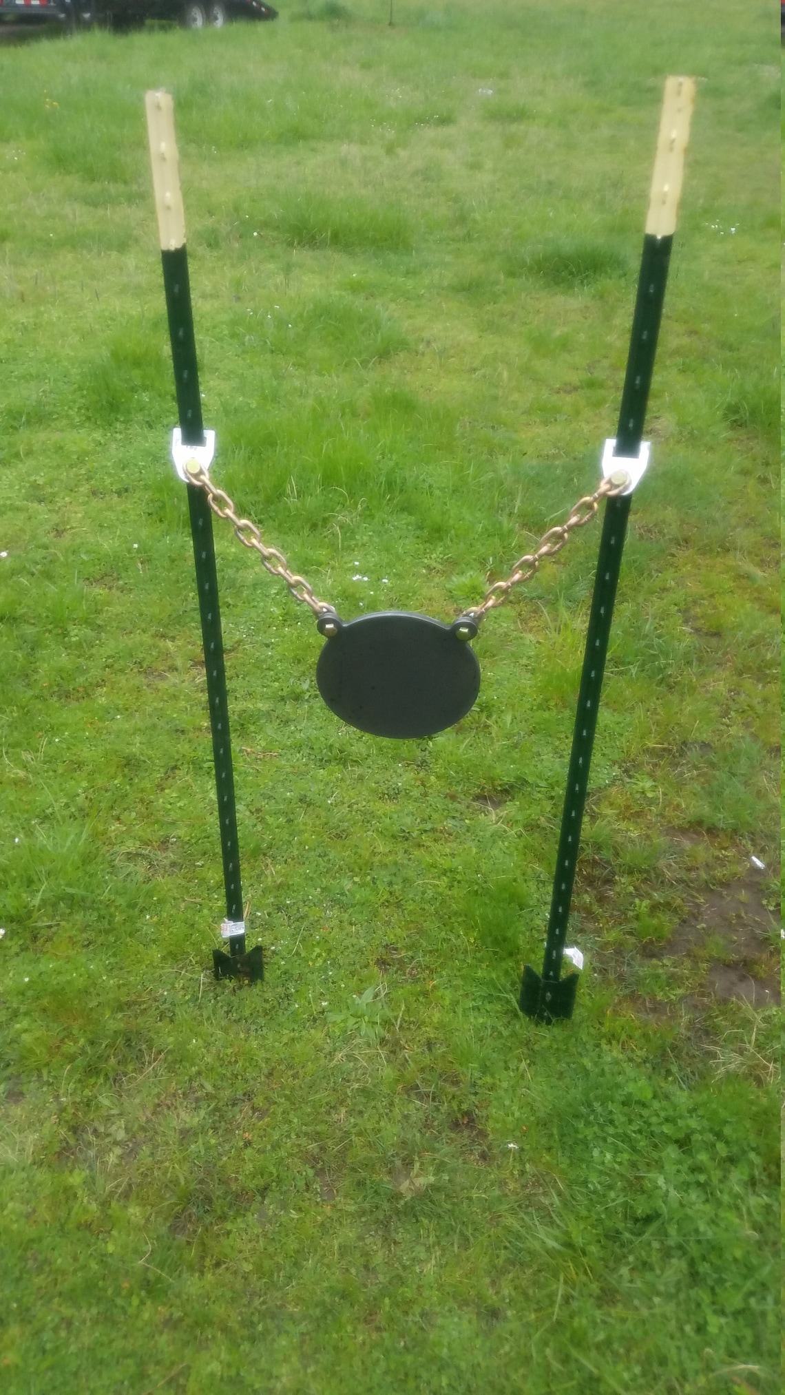 T Post Chain Hanger set of 2 Etsy
