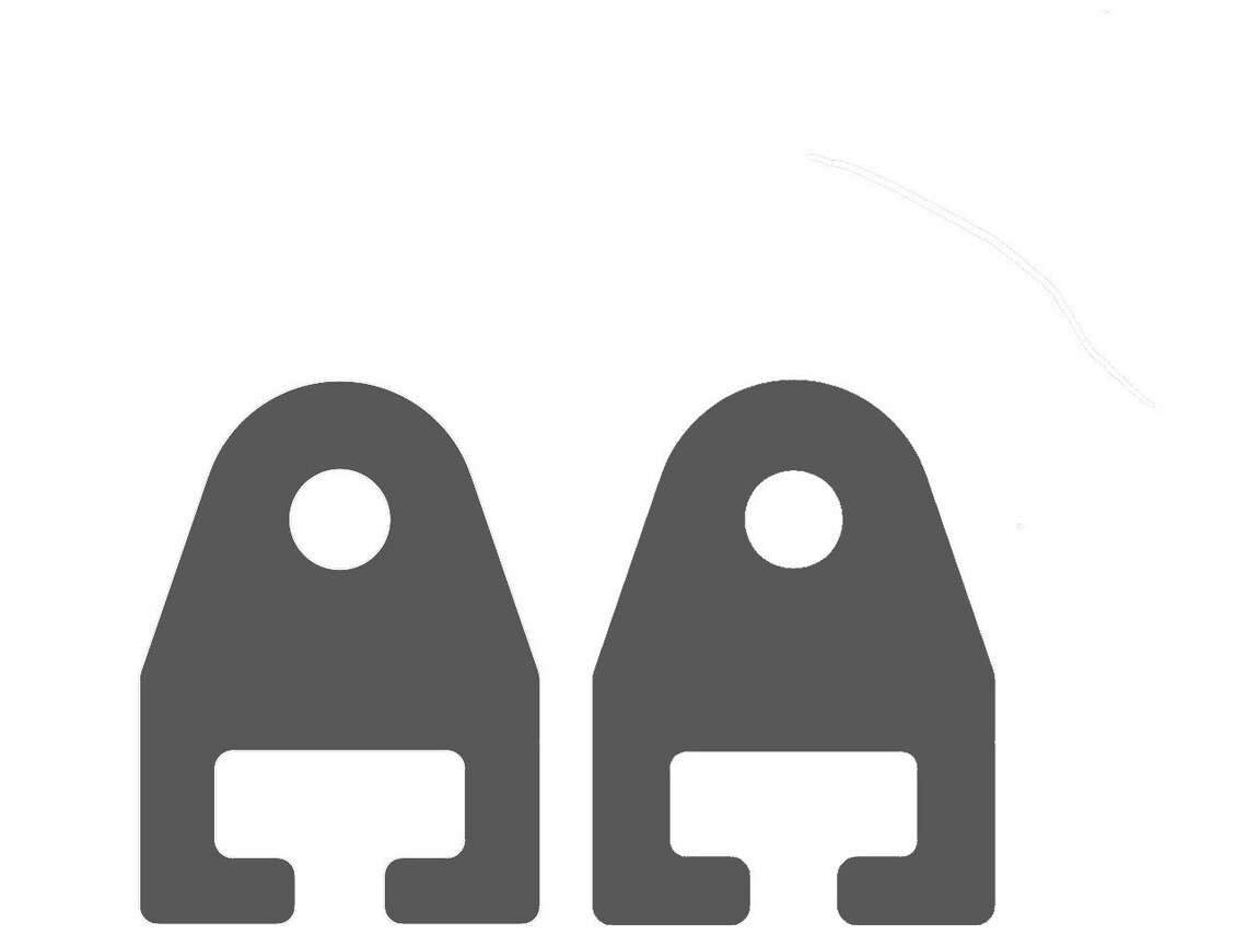 T Post Chain Hanger set of 2 Etsy