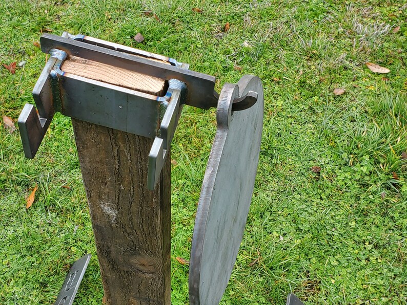 AR500 Angled Target Hanger Hook for 2x4 Topper Etsy