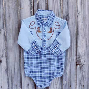 Infant western onesie sales