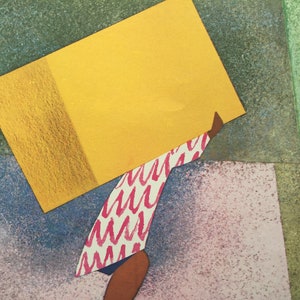 Whistle for Willie Book Plate Print. Ezra Jack Keats. Original Vintage Art Print.