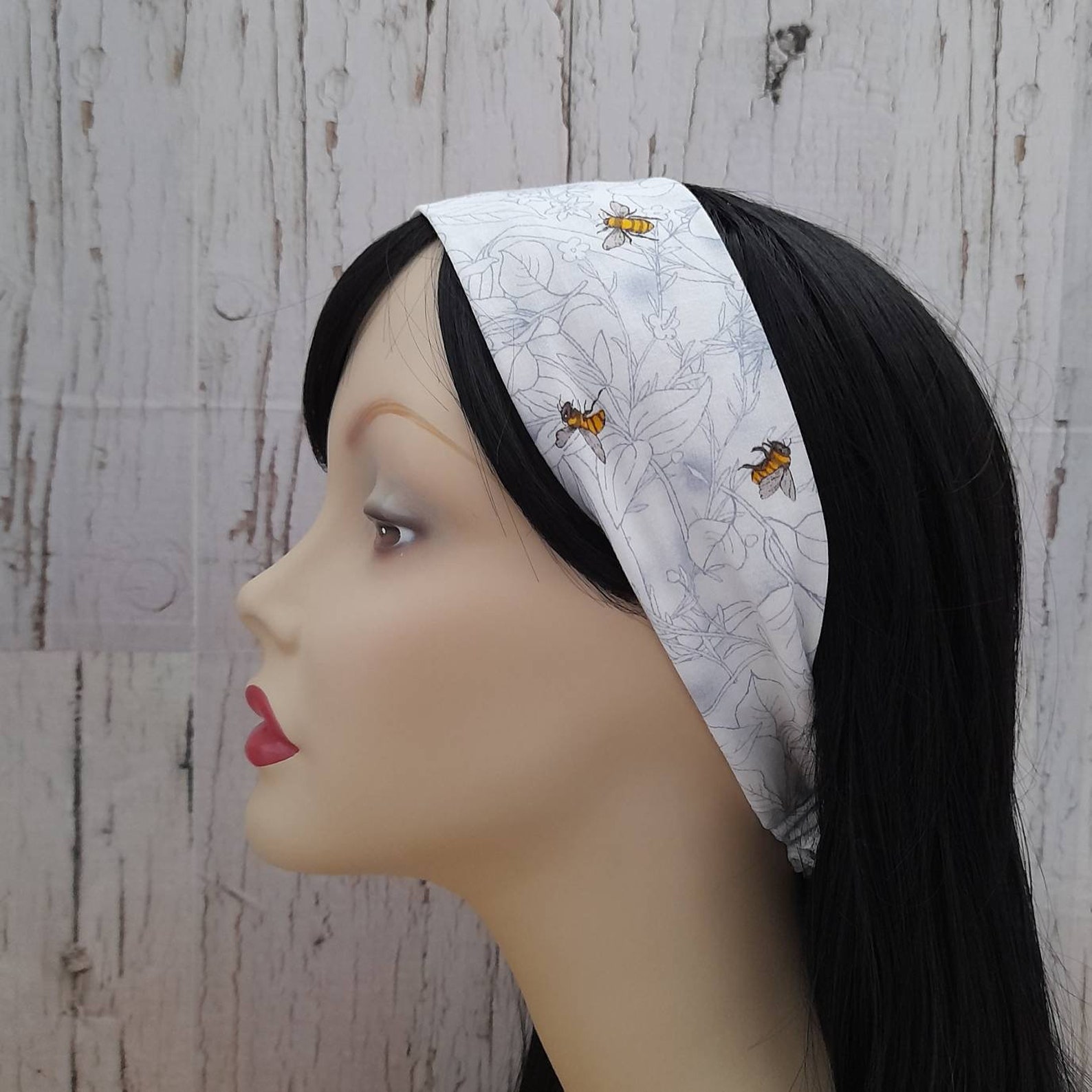 Bee Headband Floral Bee Headband What's Lola Wearing Etsy