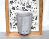 Wall Mounted Mug Vase - Black and White