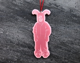 Royal Bobbles 'A Christmas Story' Ralphie Pink Bunny Suit Bobblehead – 7-Inch Collectible Figure