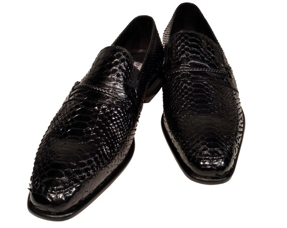 black italian shoes