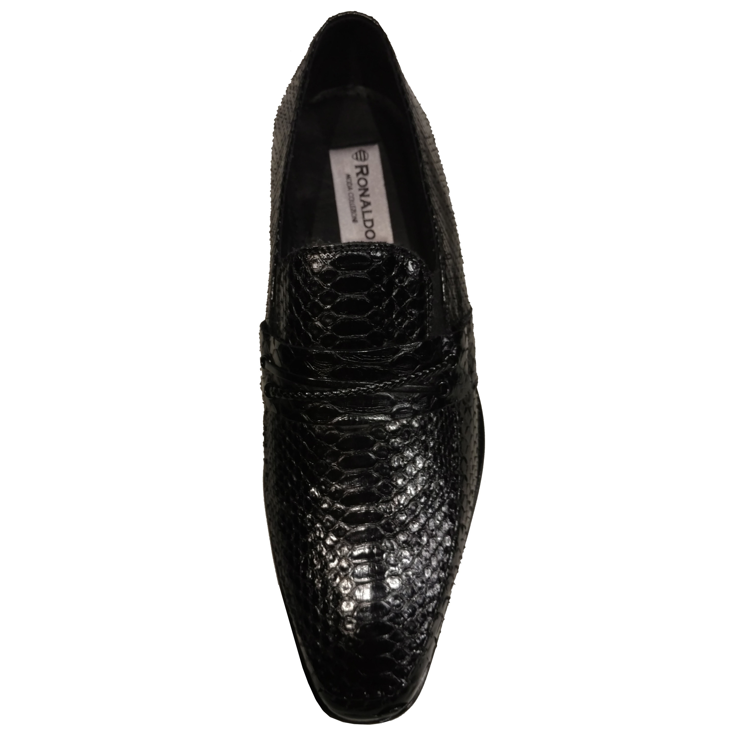 Authentic Vincent Loafers Snakeskin Python Skin Leather Size 10 US 44 EU Italy NEW LOUIS VUITTON Exotic Python Snakeskin Loafer Driver Mens  main image 4