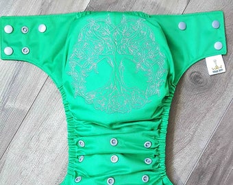 Cloth diaper ALL-IN tree of life