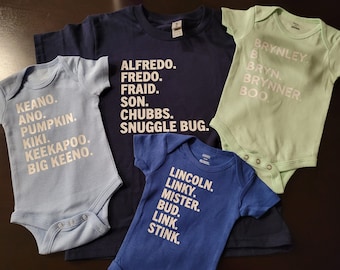 Nickname T-Shirt, Birthday Shirt, Daycare, School, Summer, Grandson, Granddaughter, Niece, Nephew, Son, Daughter, Boy, Girl, Gift