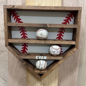 Baseball display - holds 14 balls
