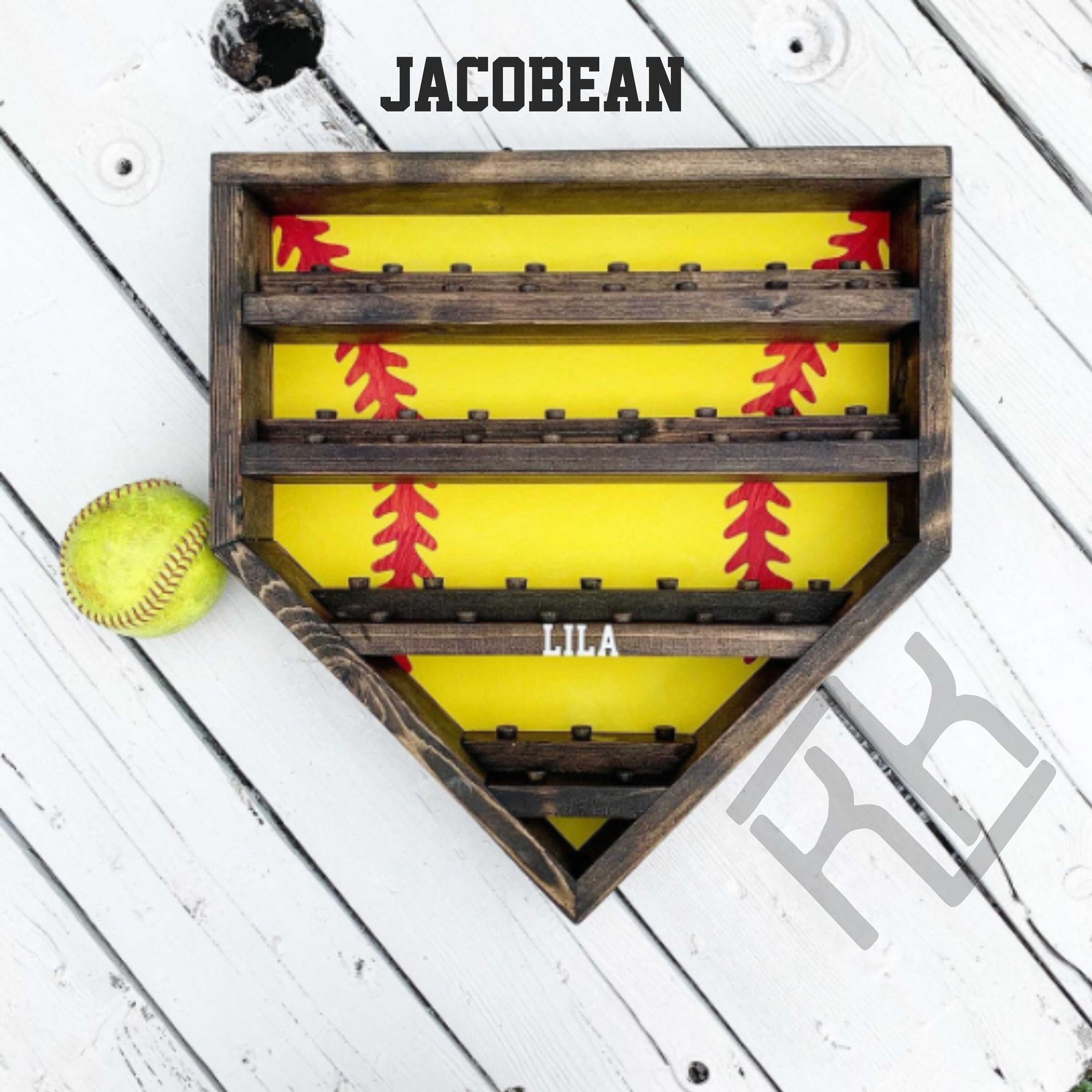 Display Racks For Softball Rings Baseball/softball 50 Ring Display - Etsy