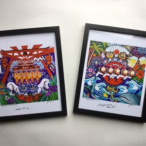 とっておきし新春福袋 Art Fine Okinawa Everything Print Etsy - 絵画