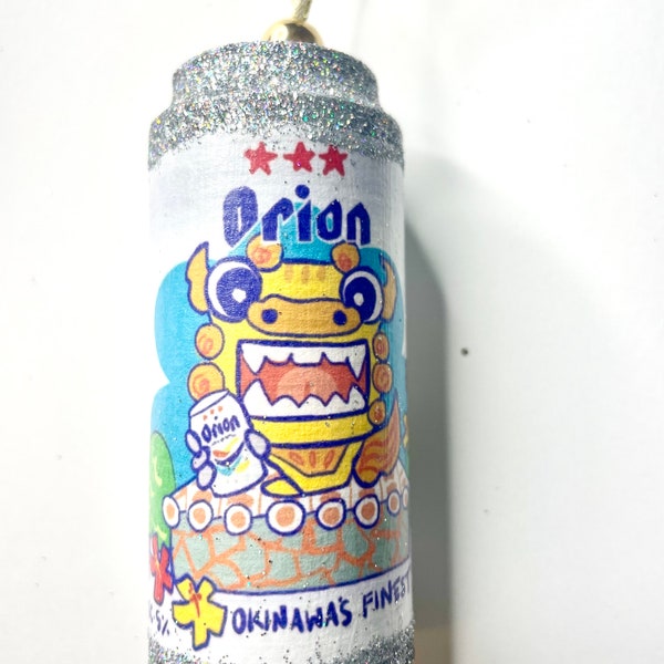 Orion beer Okinawa ornament