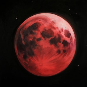 Blood Moon fine art inkjet print