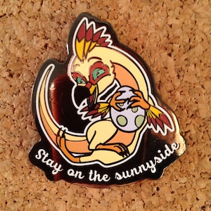 Kulu Yaku Hard Enamel Pin - Monster Hunter World - Gamer Gift, Nerdy, Geeky, Video Gaming Gift, Wholesome, Lapel Pin, Gaming Pin, Hat Pin